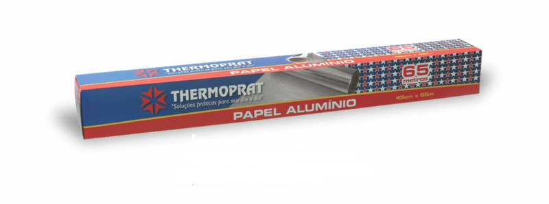 Rolo De Papel Alumínio 45 Cm X 65 Metros