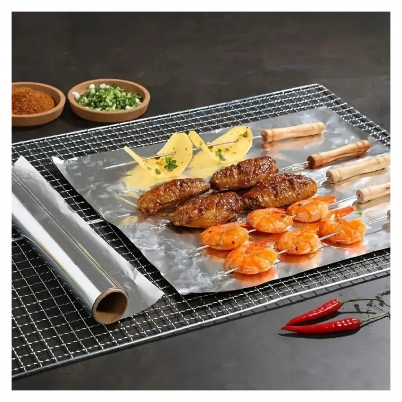 Rolo De Papel Alumínio 45 Cm X 65 Metros