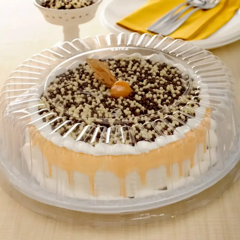 EMBALAGEM PARA BOLO/TORTA 25CMx7CM BRANCA ALTA GALVANOTEK CX C/100 UN (G37MB)