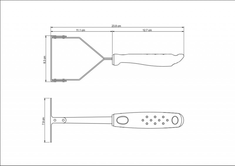 AMASSADOR DE BATATAS INOX TRAMONTINA