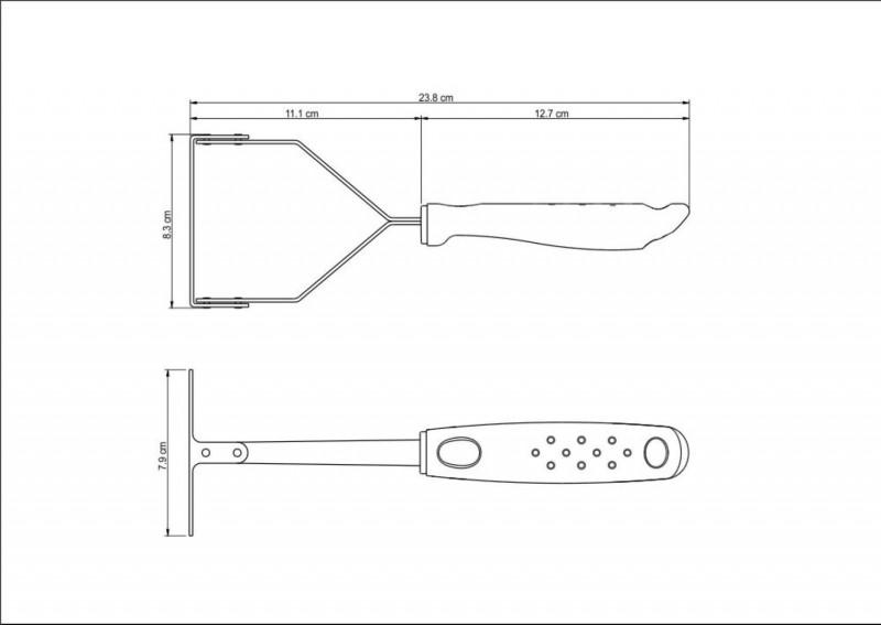 AMASSADOR DE BATATAS INOX TRAMONTINA