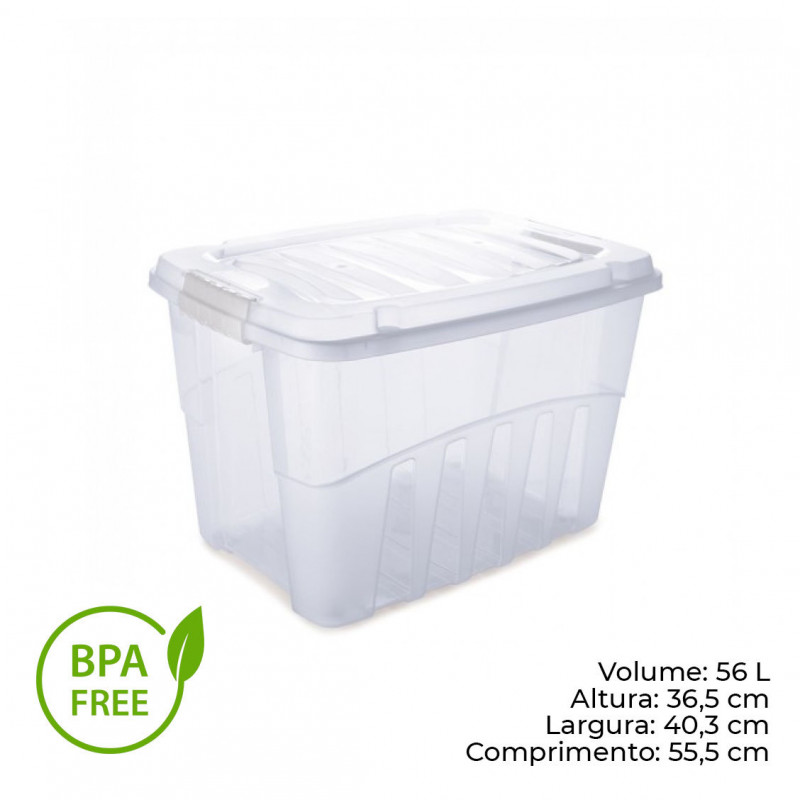 BOX ALTO 56 LITROS 55X40X36 PLASÚTIL (2760/13833)