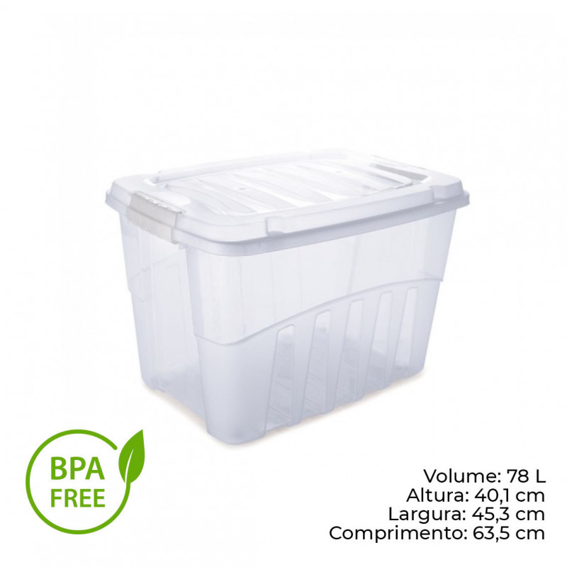 BOX ALTO 78 LITROS 63X45X40 PLASÚTIL (2761)