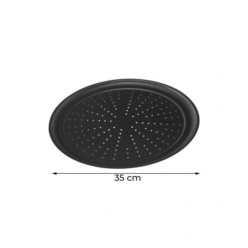 Assadeira Para Pizza Aerada Antiaderente Ramos 35 Cm