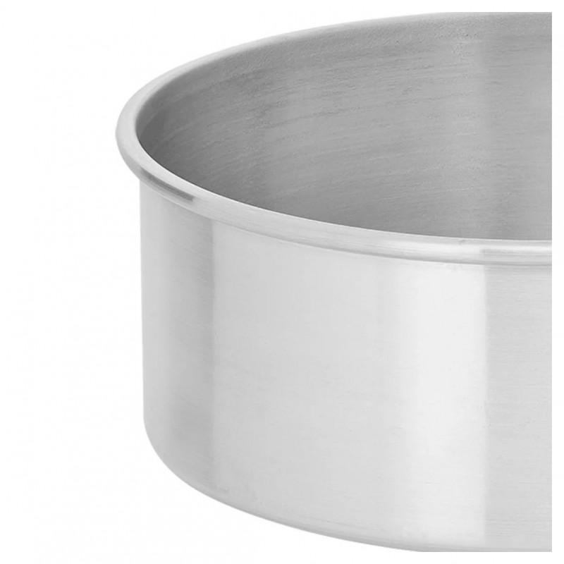 Assadeira Redonda N° 25 Alta Em Alumínio