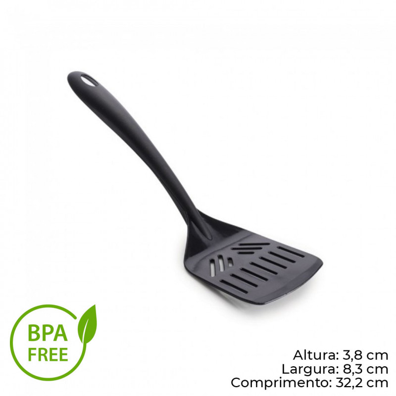 ESPÁTULA DE NYLON GOURMET PLASÚTIL (6512)