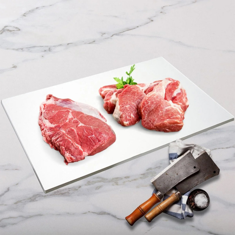 Placa de Polietileno 30x50cm Branca Profissional Kitplas