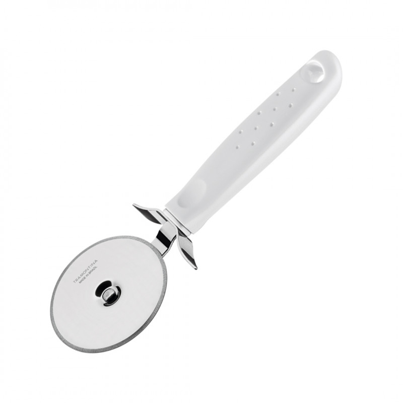Cortador Pizza Tramontina Utilitá Aço Inox Branco