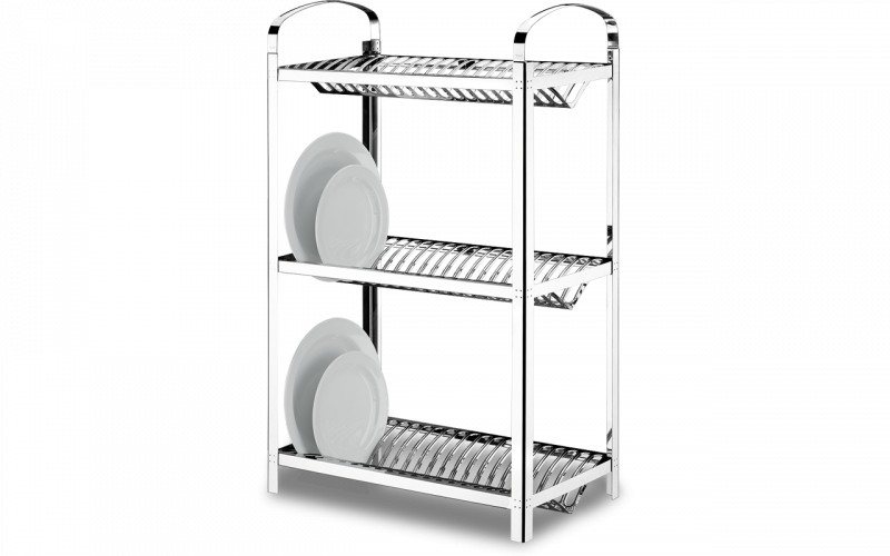 ESCORREDOR EM INOX 60 PRATOS BRINOX (2099/260)