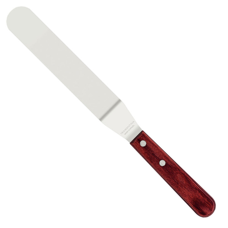 Espátula Angular Confeiteiro Aço Inox Polywood 7 Tramontina
