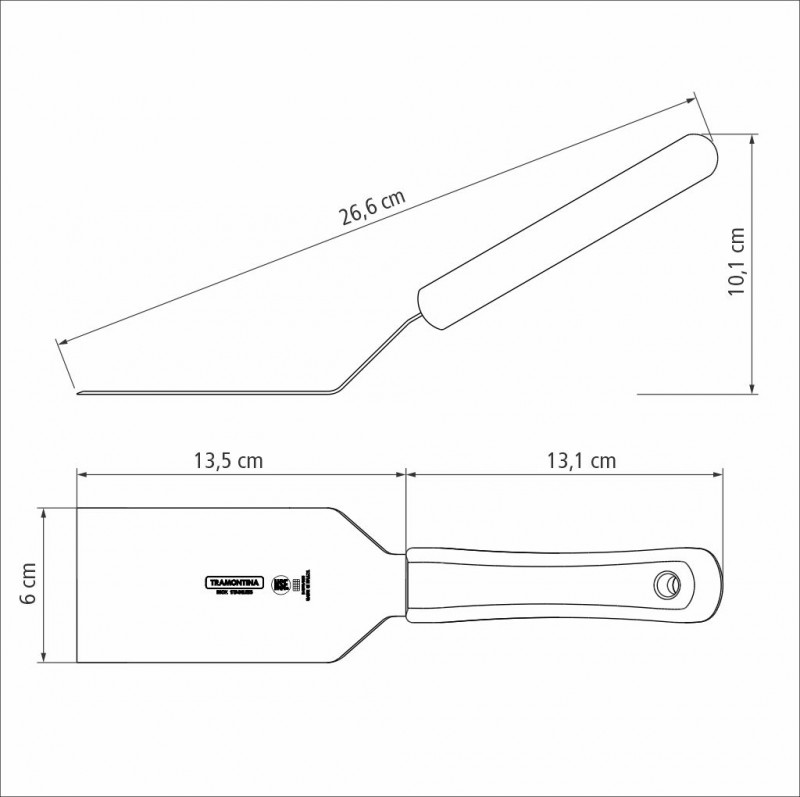 ESPATULA PARA FRITURA PROFISSIONAL TRAMONTINA