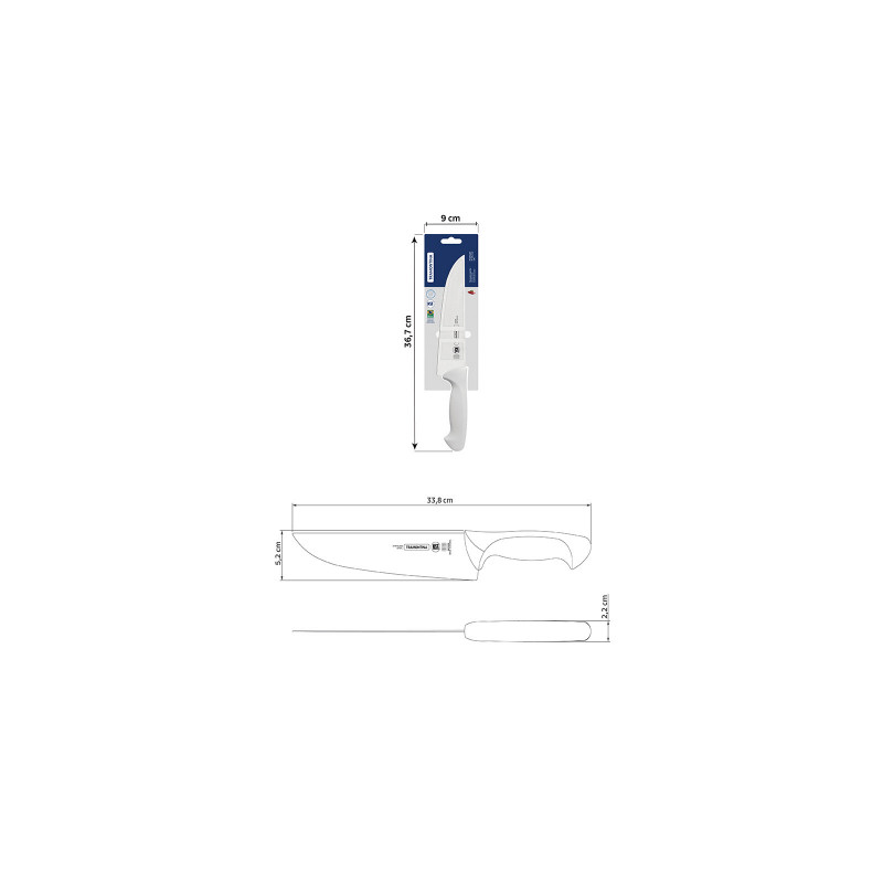 FACA PARA COZINHA PREMIUM 8" TRAMONTINA