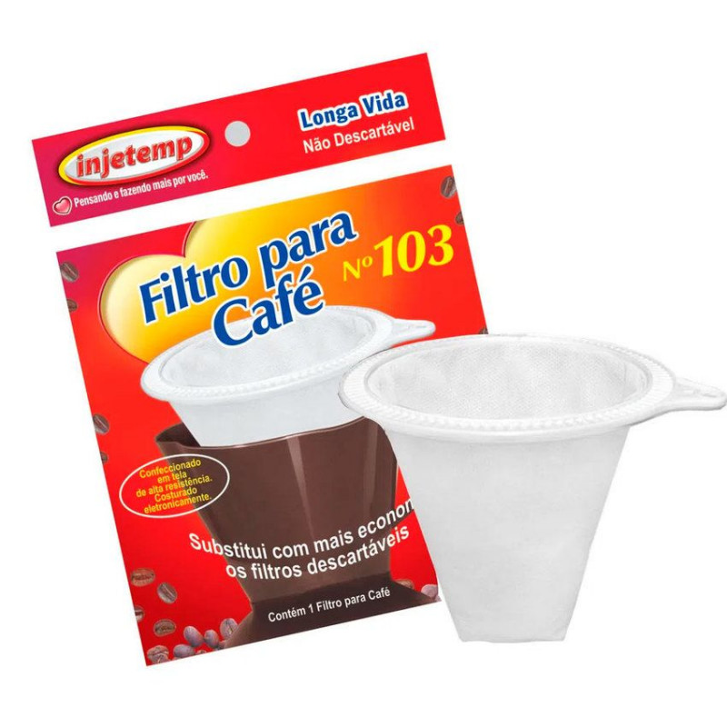 FILTRO CAFÉ LONGA VIDA 103 INJETEMP C/ 1 UN (1019)