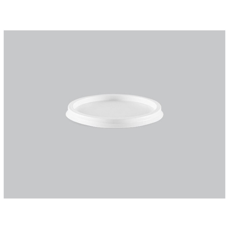 TAMPA PLÁSTICA SEM FURO P/ COPO 400/440/500 ML E POTE 200/250 ML COPAZA CX C/ 2000 UN (TP-07)