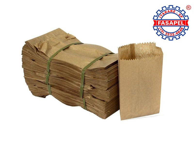 SACO KRAFT MIX 15 FASAPEL PT C/ 500 UN