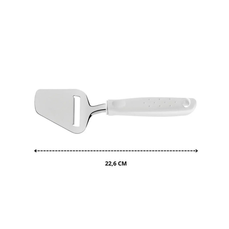 Cortador De Queijo Tramontina Utilitá Em Aço Inox Branco