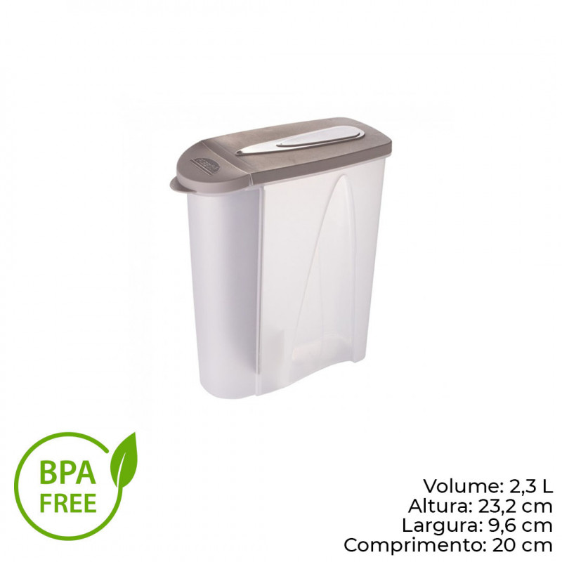PORTA SABÃO EM PÓ 1 KG PLASÚTIL (7892)