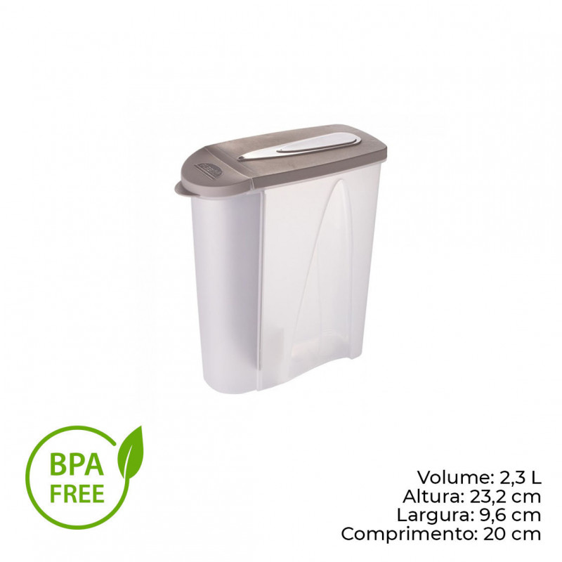 PORTA SABÃO EM PÓ 1 KG PLASÚTIL (7892)