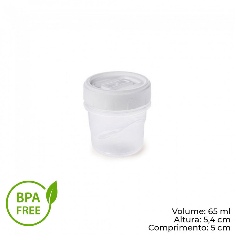 POTE CLIC ROSCA 65 ML PLASÚTIL (4649)
