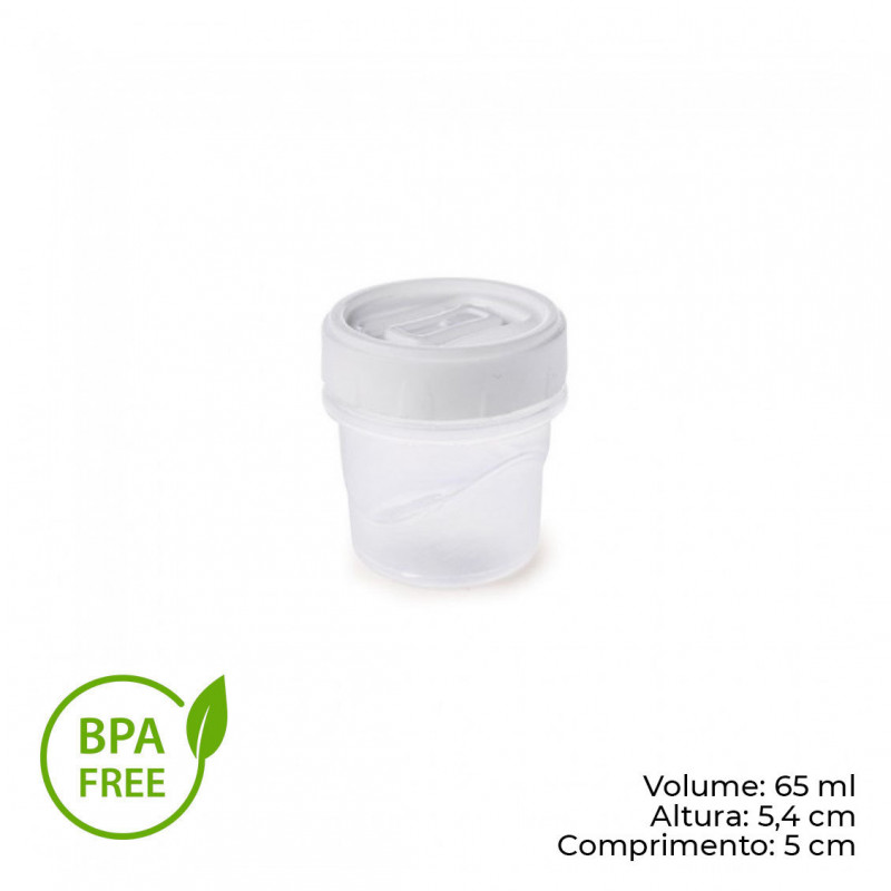 POTE CLIC ROSCA 65 ML PLASÚTIL (4649)