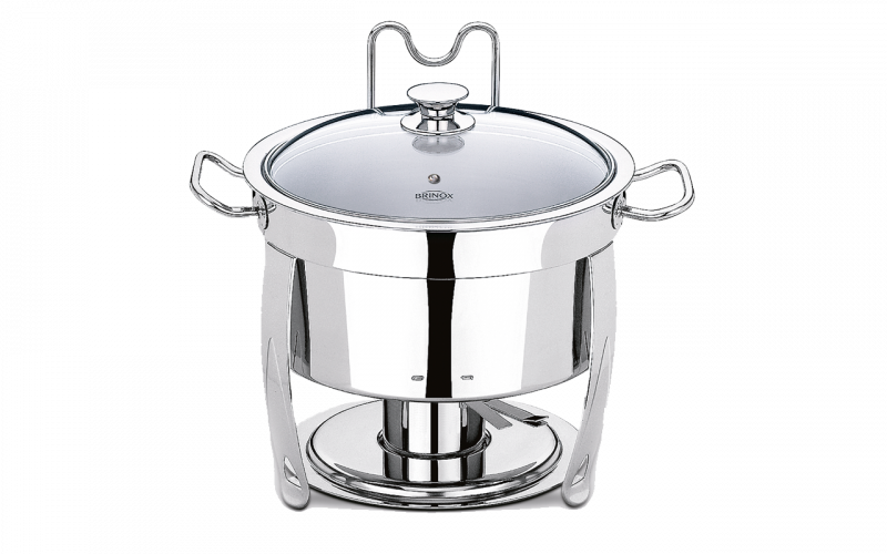 RECHAUD INOX SAVOY 8 LITROS BRINOX (1105/208)