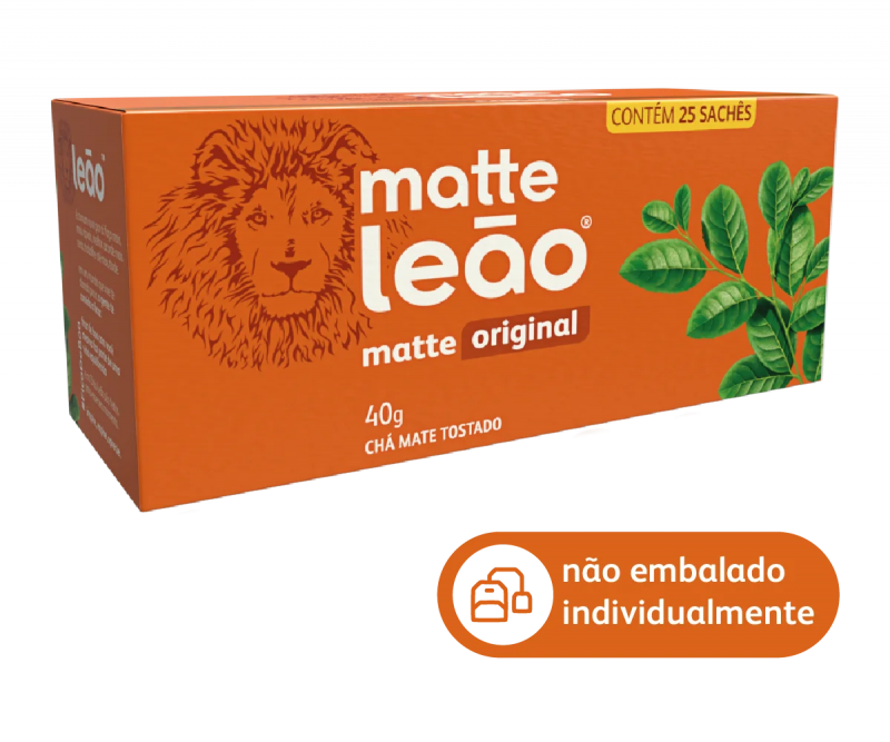 CHA MATTE LEAO SACHE 25 UN TRADICIONAL - 4400 UN COM 1 UN