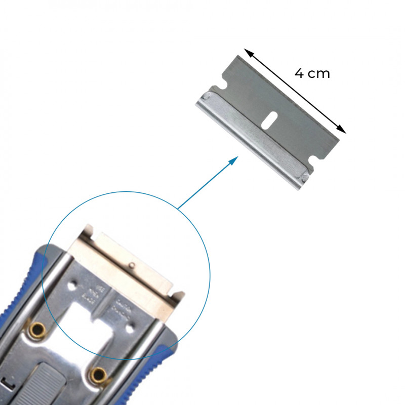 LÂMINA RASPADORA SEGURANÇA BRALIMPIA (LR801)