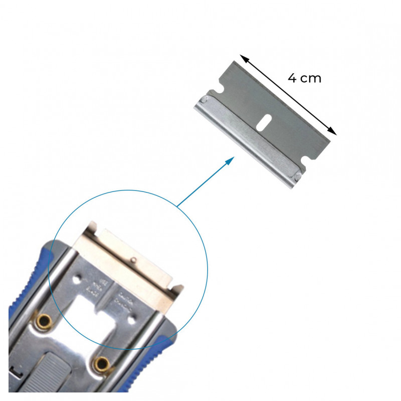 LÂMINA RASPADORA SEGURANÇA BRALIMPIA (LR801)