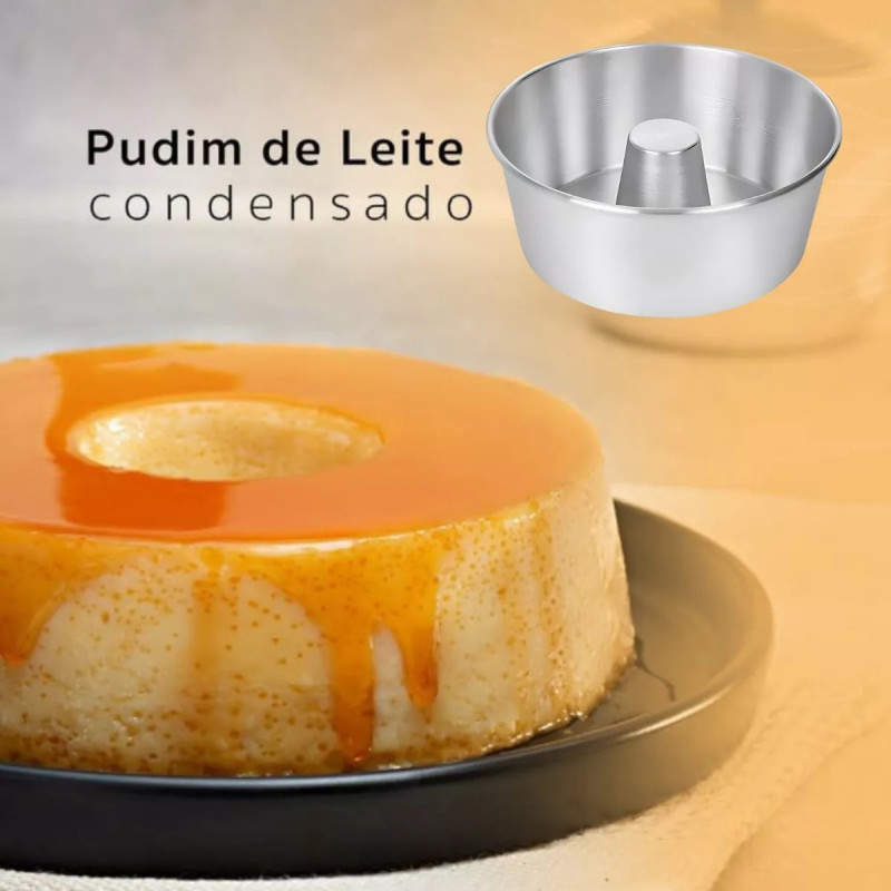 Forma Para Pudim Em Alumínio 22 Cm Ramos