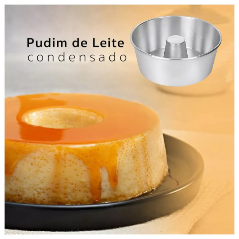 Forma Para Pudim Em Alumínio 24 Cm Ramos