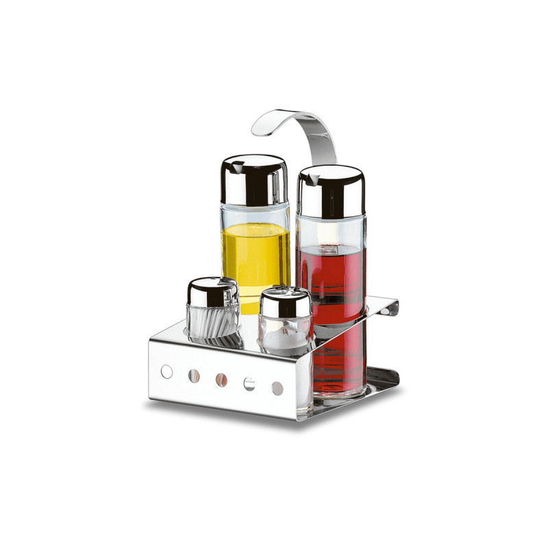 Galheteiro Inox Parma 5 Peças Brinox 1560/100