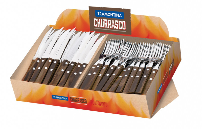 GARFO PARA MESA CASTANHO POLYWOOD TRAMONTINA