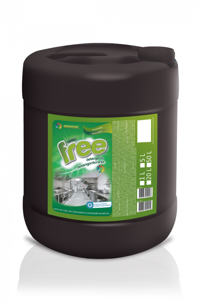 DESENGORDURANTE FREE 50 LITROS SEVENGEL C/ 1 UN (95)
