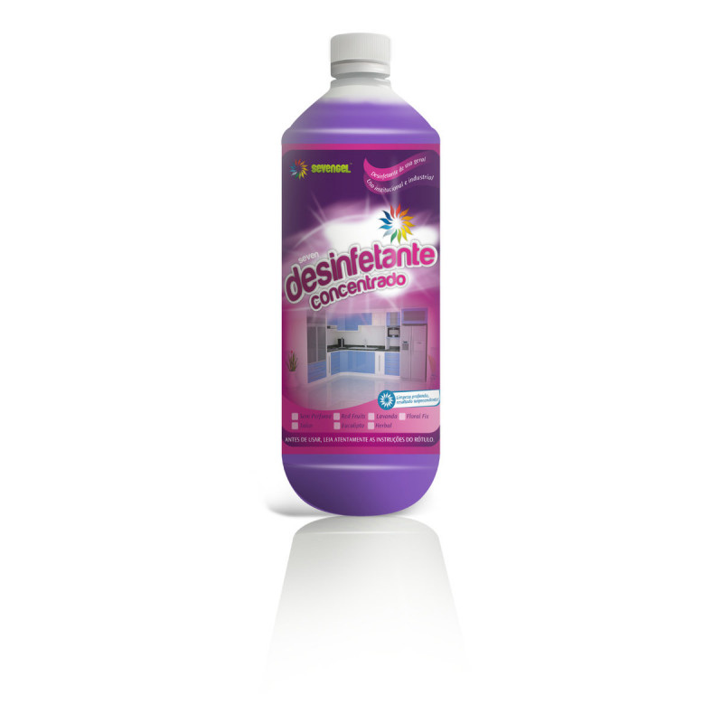 DESINFETANTE 1 LITRO CONCENTRADO LAVANDA SEVENGEL C/ 1 UN (5293)