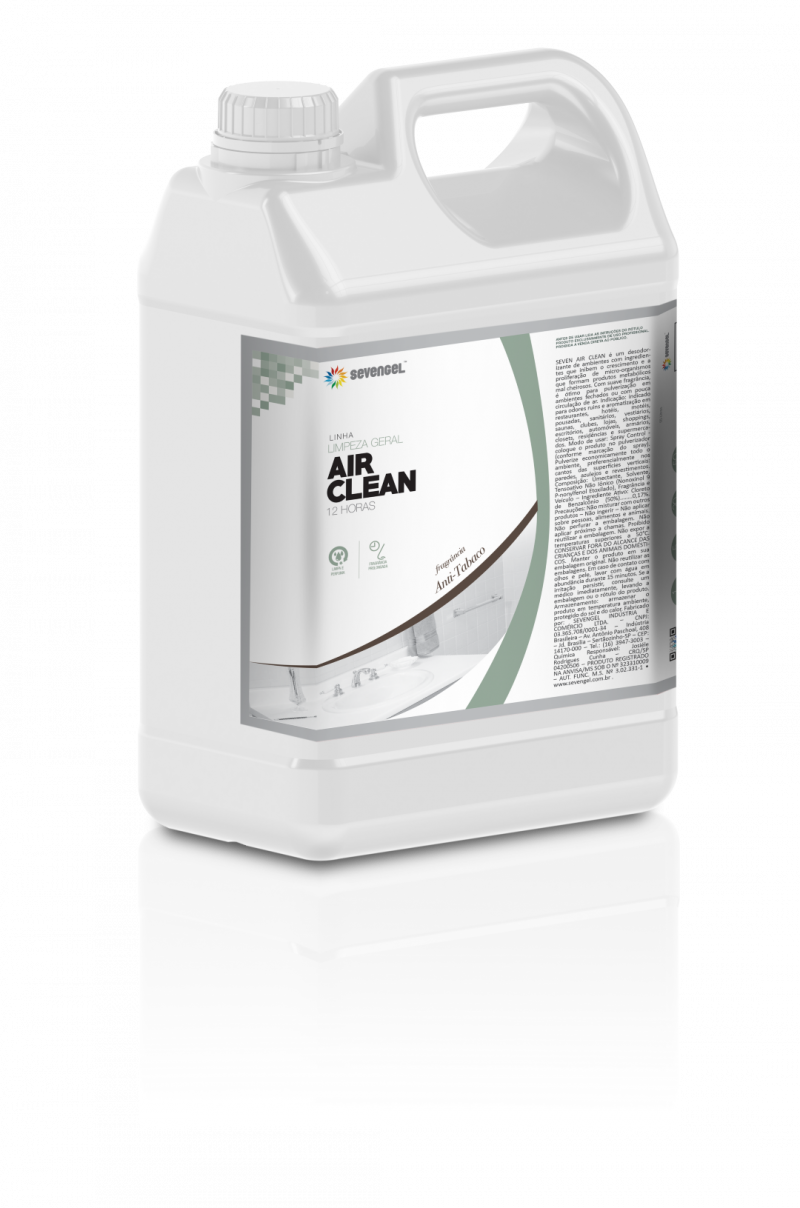 AIR CLEAN 5 LITROS SEVENGEL ANTI-TABACO C/ 1 UN (5220)