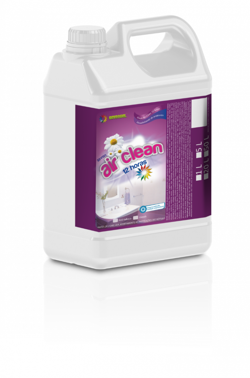 AIR CLEAN 5 LITROS SEVENGEL - GLAYDS CX C/ 4 UN (5219)