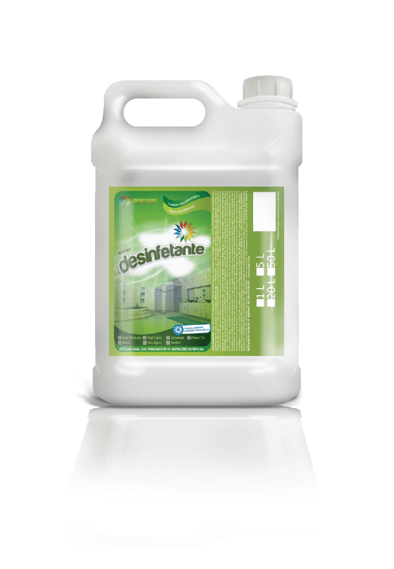 DESINFETANTE 5 LITROS PRONTO USO TALCO SEVENGEL C/ 1 UN (5280)