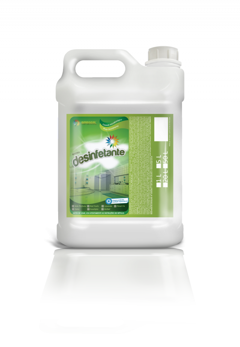 DESINFETANTE 5 LITROS PRONTO USO TALCO SEVENGEL CX C/ 4 UN (5280)