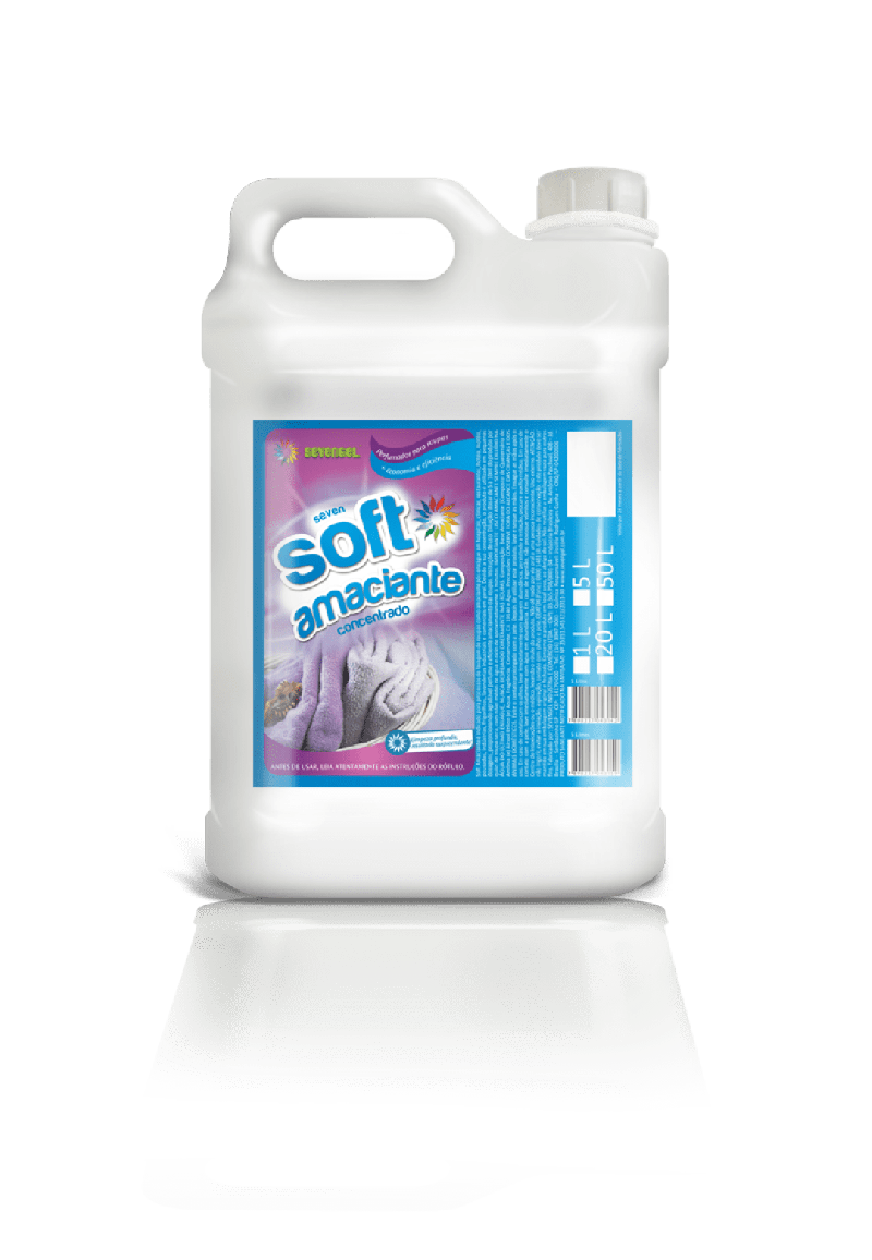 AMACIANTE 5 LITROS SOFT SEVENGEL C/ 1 UN (5430)