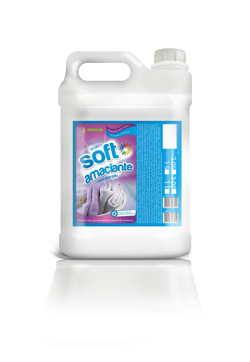 AMACIANTE 5 LITROS SOFT SEVENGEL CX C/ 4 UN (5430)