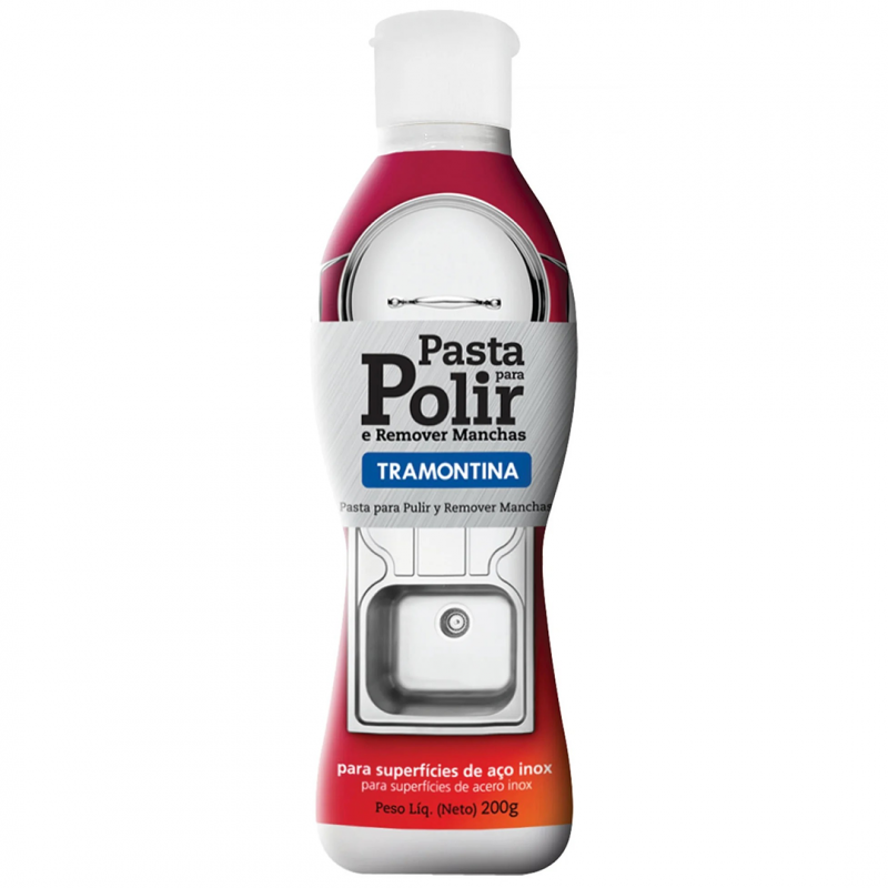 PASTA PARA POLIR INOX 200 GR TRAMONTINA