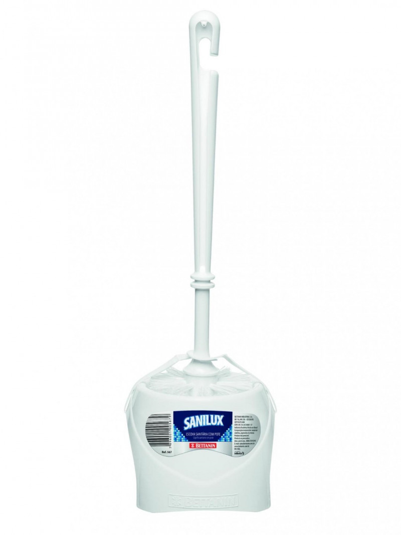 Escova Sanitária Sanilux C/ Estojo Bettanin - 567 Com 1 Un