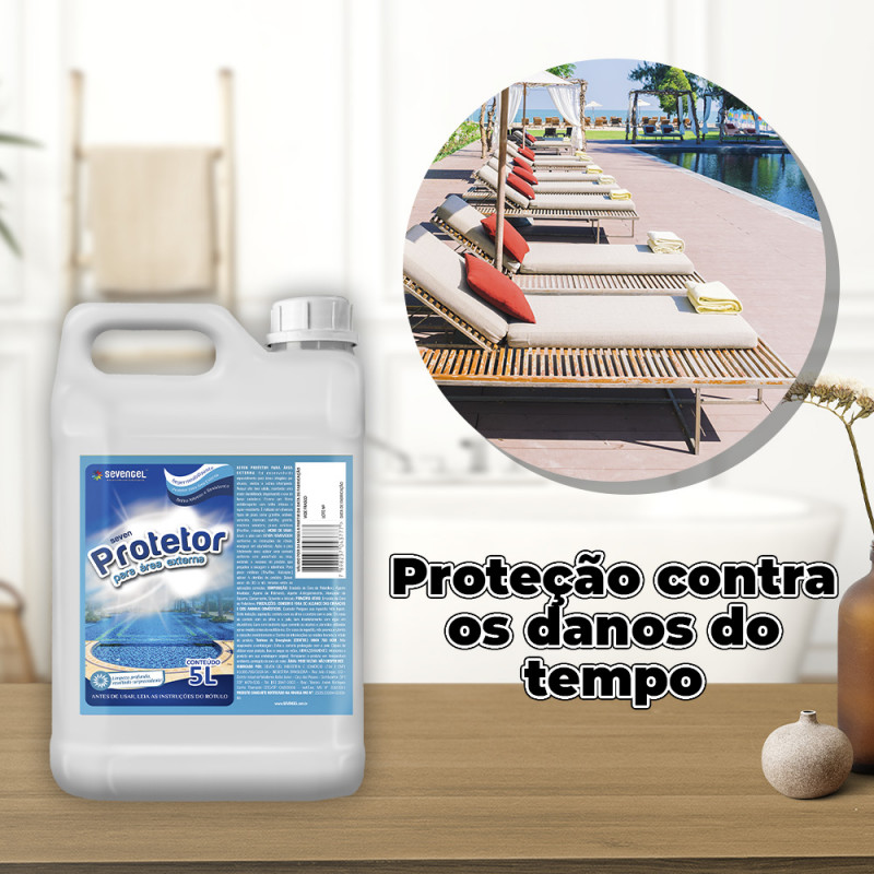 Protetor de Piso Área externa Sevengel 5 Litros