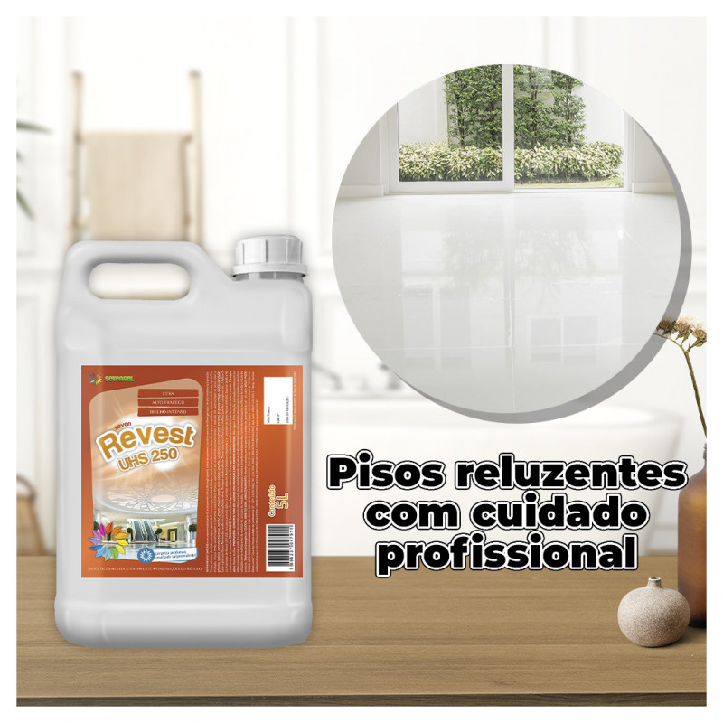 PROTETOR DE PISO 5 LITROS UHS250 REVEST SEVENGEL CX C/ 4 UN (5627)