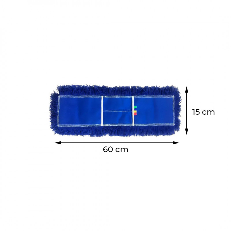 REFIL MOP PÓ 60X15CM BRALIMPIA (RP600)