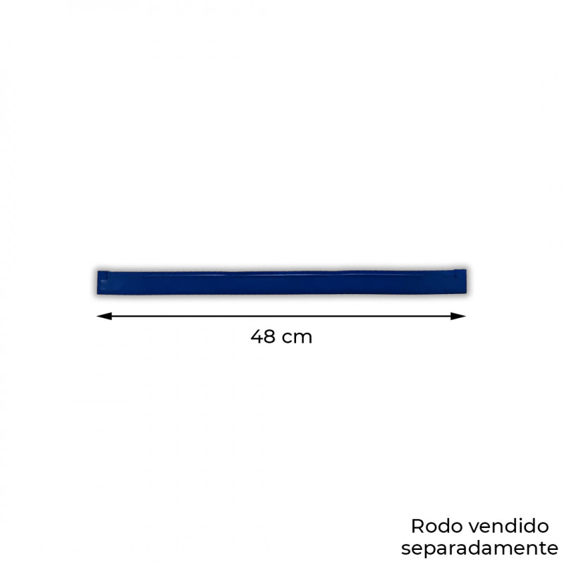 REFIL BORRACHA RODO TWISTER 48CM BRALIMPIA (RT400)