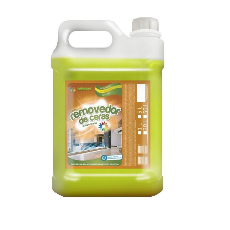 REMOVEDOR 5 LITROS CONCENTRADO SEVENGEL C/ 1 UN (5607)