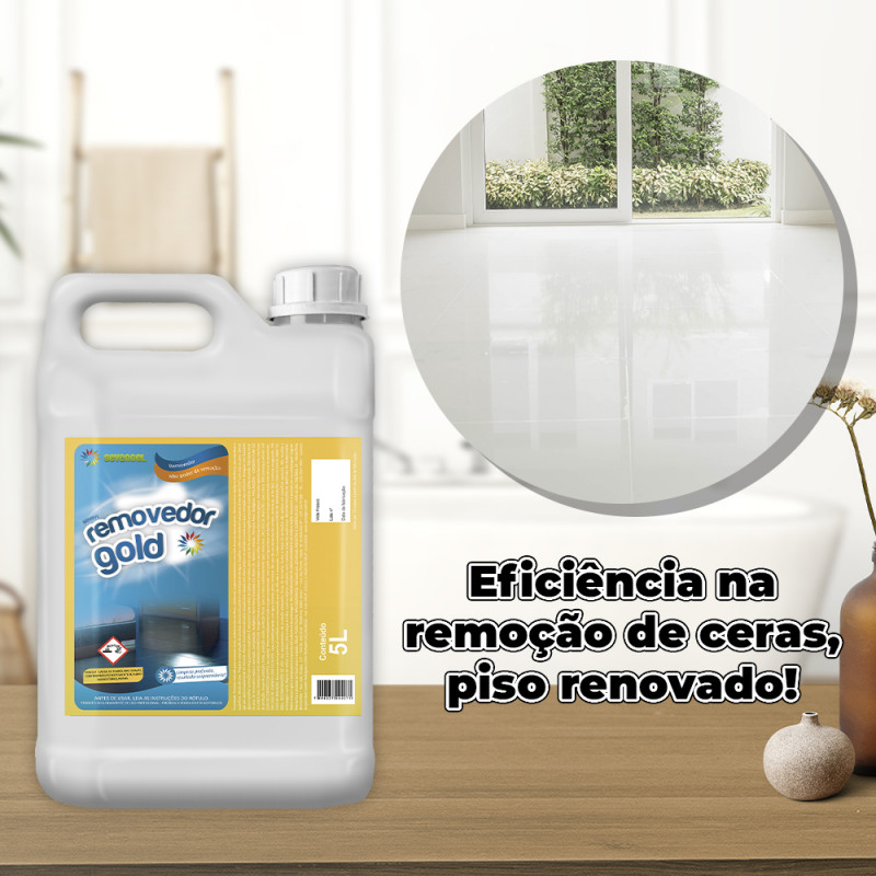 REMOVEDOR 5 LITROS GOLD SEVENGEL CX C/ 4 UN (5609)