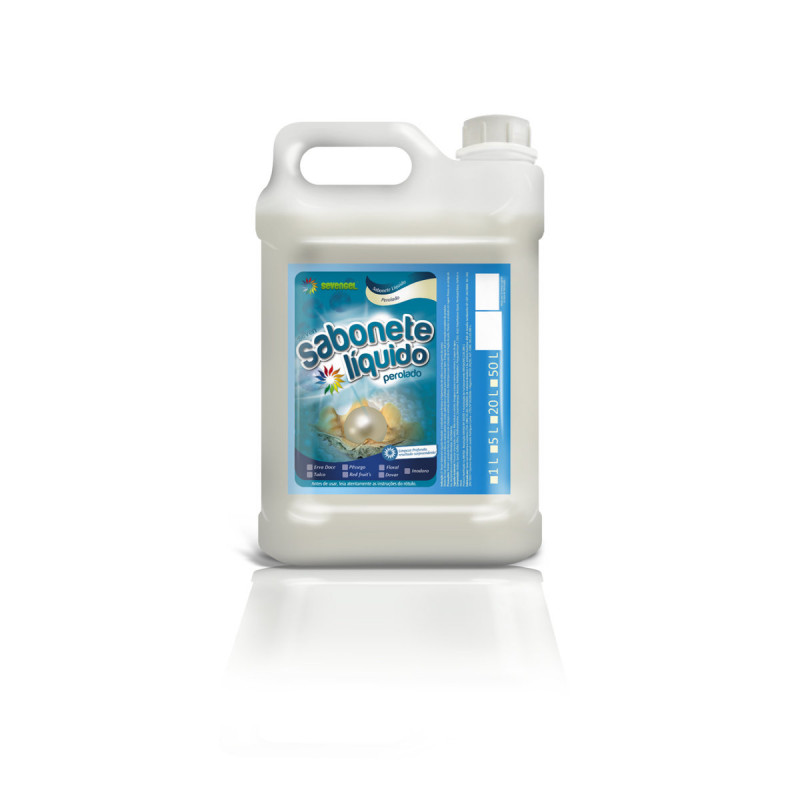 SABONETE LIQ 5 LITROS PEROLADO DOVAR SEVENGEL C/ 1 UN (5738)