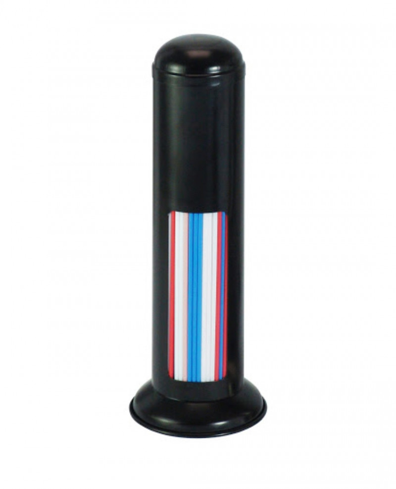 Porta Guarda-chuva Esmaltado em Abs Preto